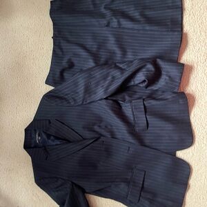 Brooks Brothers Navy Pinstripe Suit